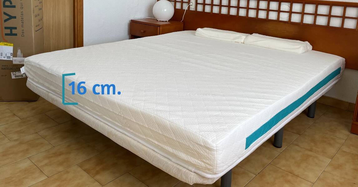 colchon hypnia esencial altura